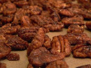 Spiced Caramelized Pecans